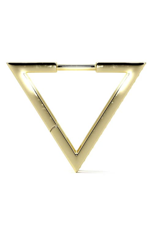 Lagos 18k Gold Caviar Triangle Earrings In Gold