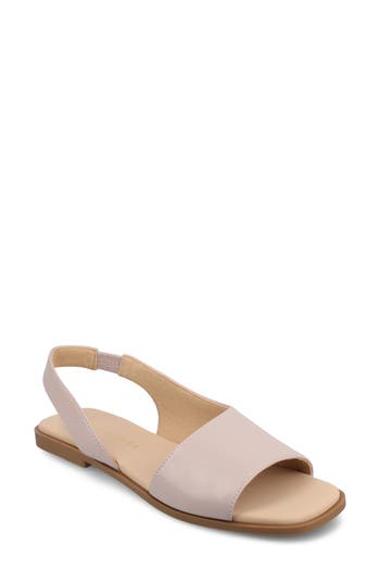 Journee Collection Brinsley Slingback Sandal In Lilac
