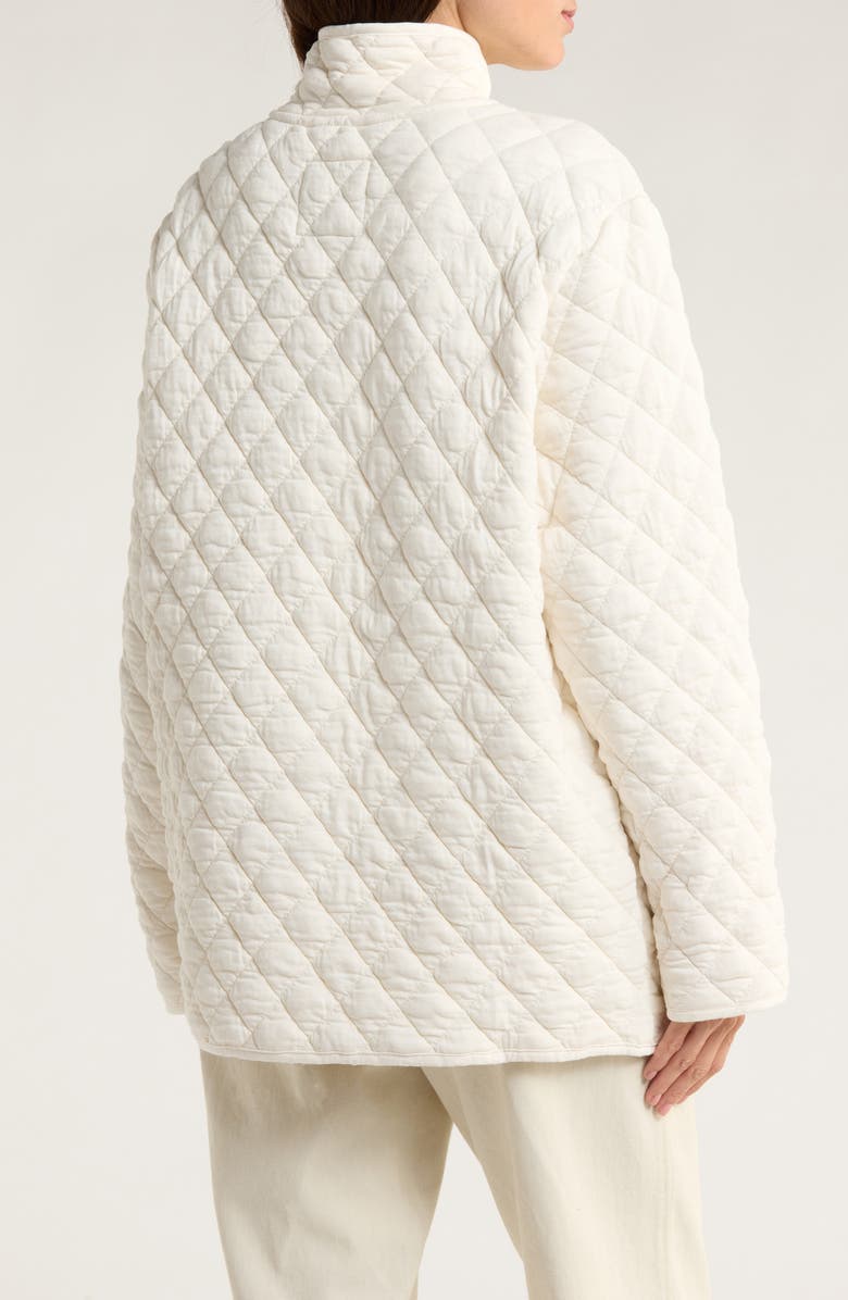 Tommy Bahama Puff Jacquard Barn Jacket, Alternate, color, Coconut