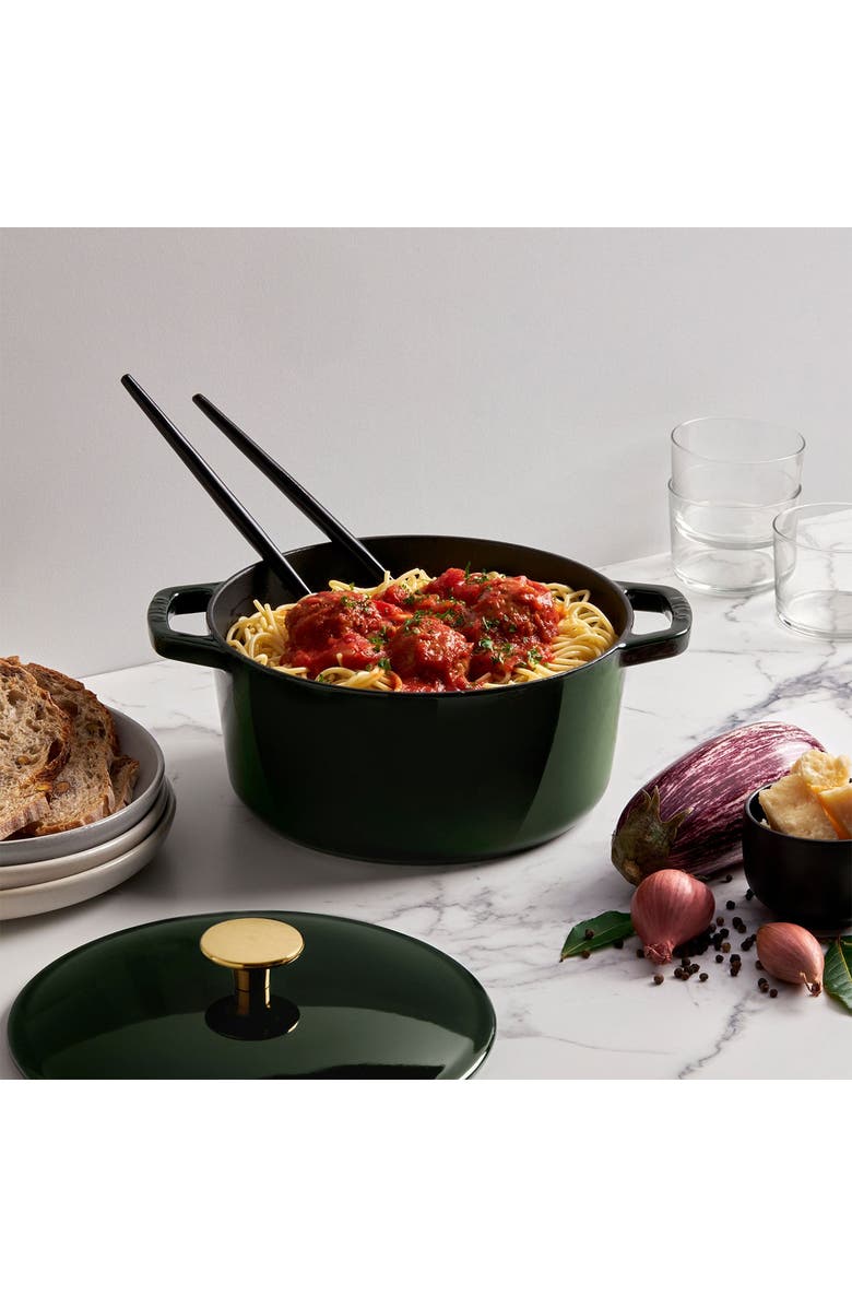 KANA 3.5 Quart Mini Dutch Oven, Alternate, color, Emerald