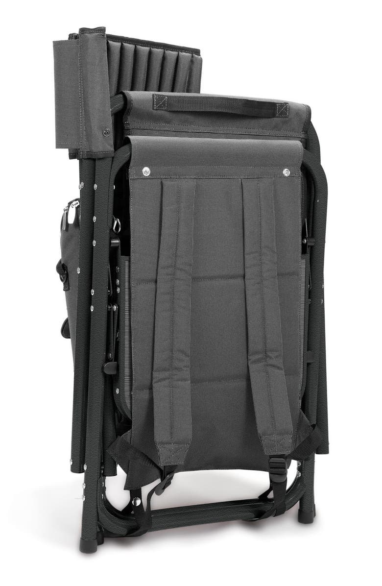Oniva a Picnic Time Brand Picnic Time Fusion Backpack Chair with Cooler, Alternate, color, Black