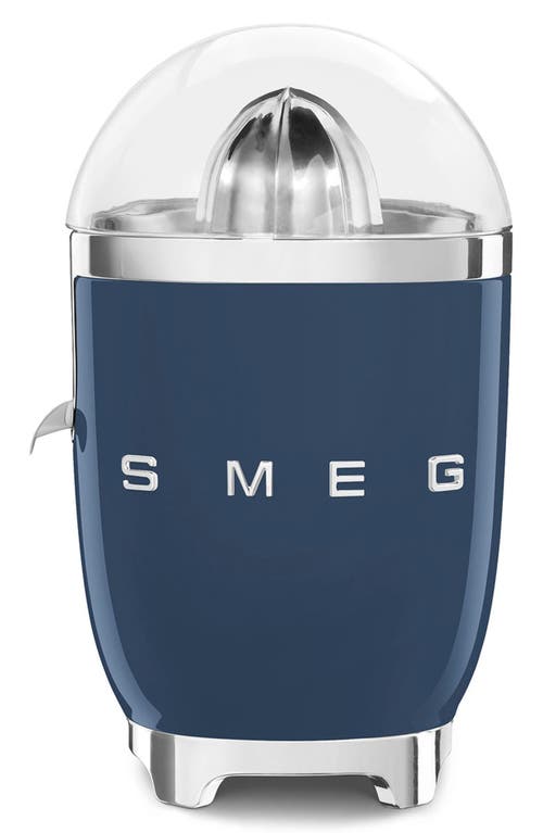 Smeg Retro Style Citrus Juicer In Blue