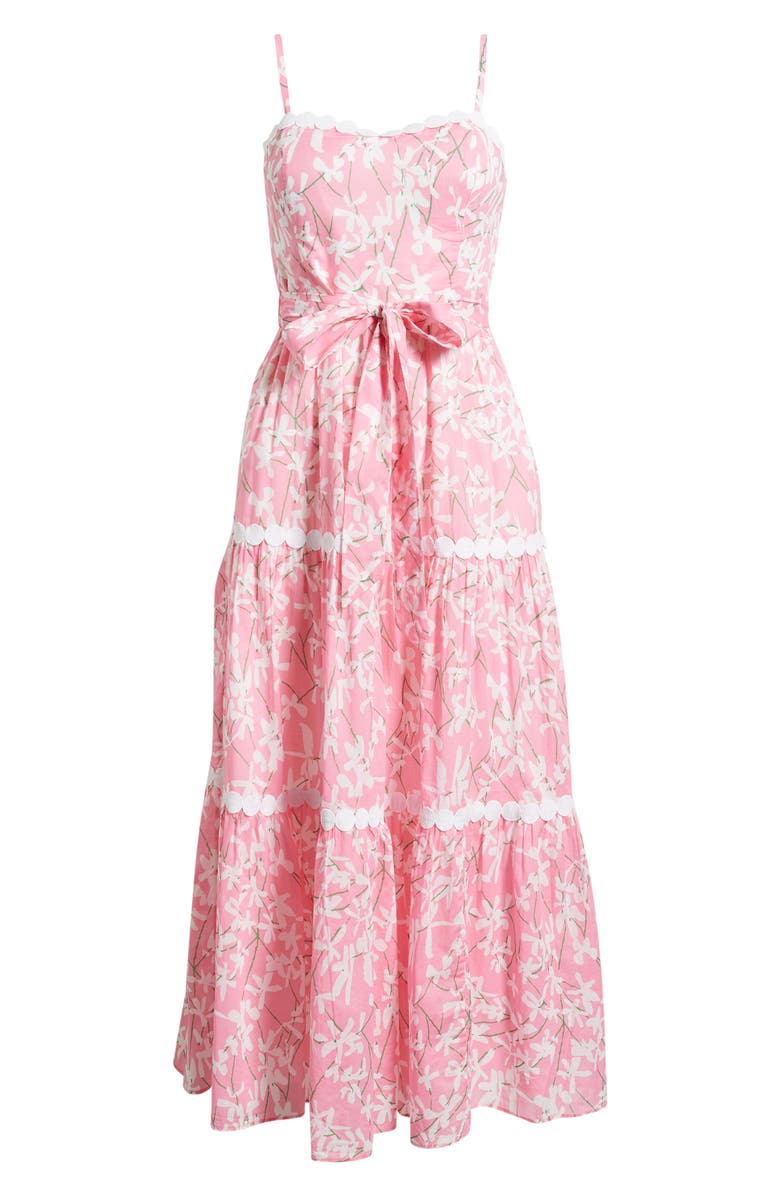 Lilly Pulitzer<sup>®</sup> Laney Floral Print Maxi Dress, Alternate, color, Confetti Pink Liza