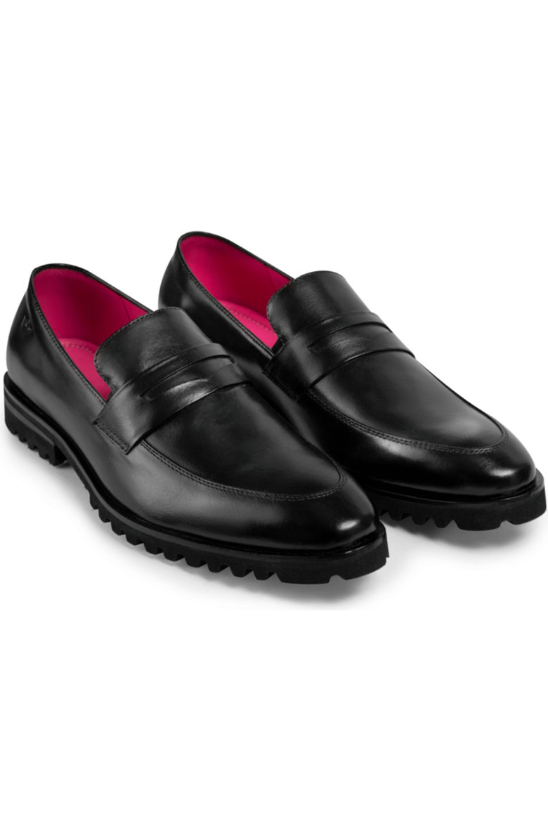 GARDNT Men's Alessandro Loafer, Alternate, color, Black