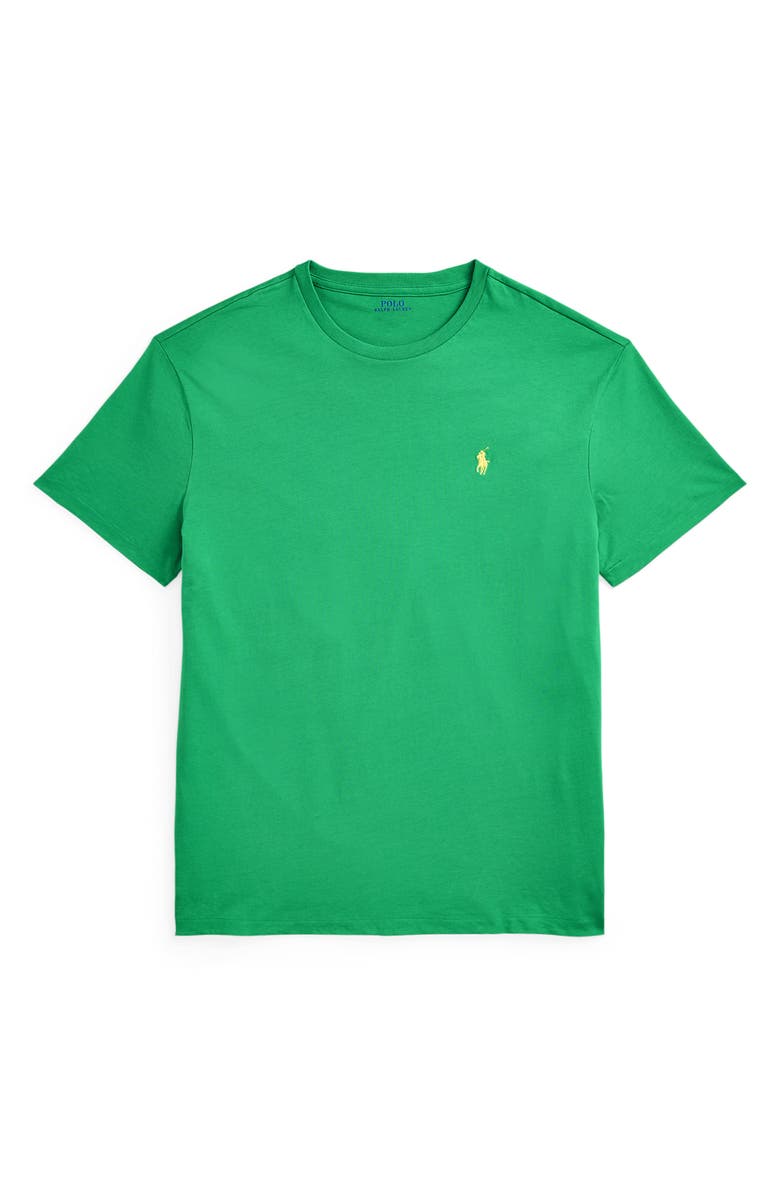 Polo Ralph Lauren Embroidered Short Sleeve Jersey T-Shirt, Alternate, color, 
