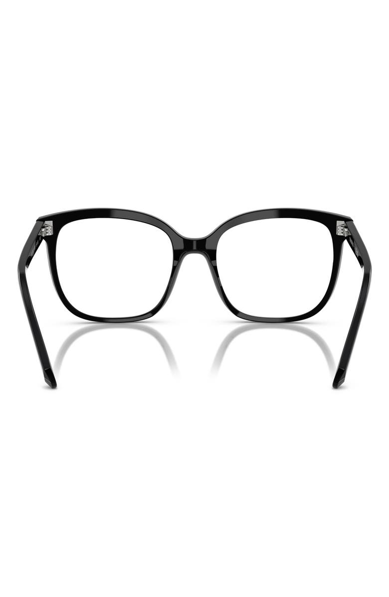 Swarovski 52mm Butterfly Optical Glasses, Alternate, color, Black