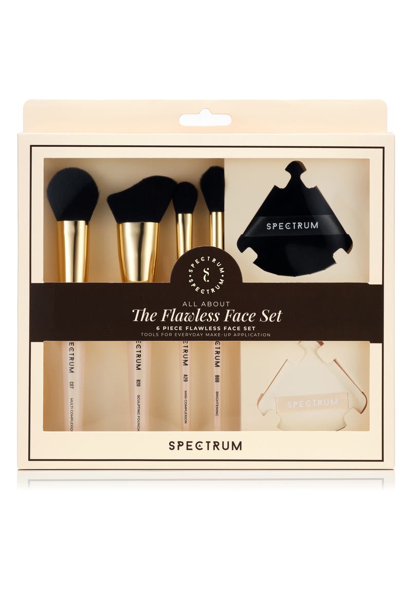 SPECTRUM All About The Brush - The Flawless Face Set, Alternate, color, Light Beige