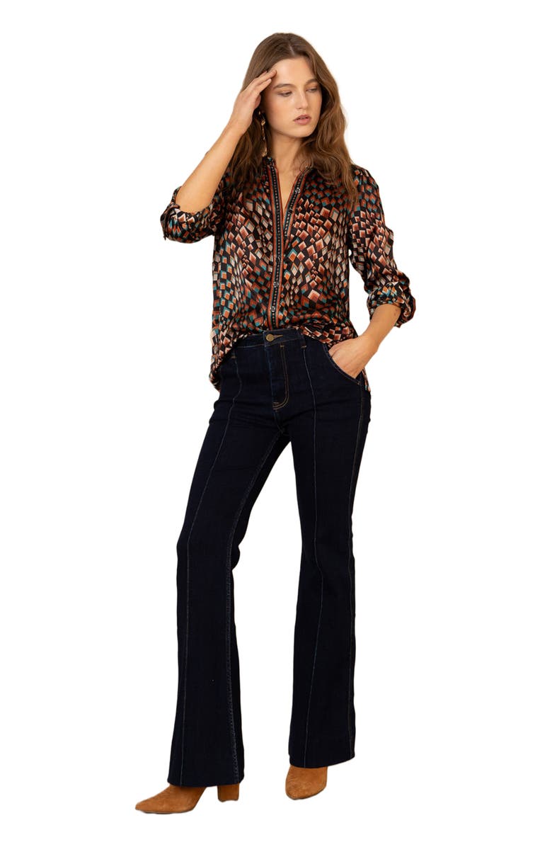 Hale Bob Vada Silk Top, Main, color, 