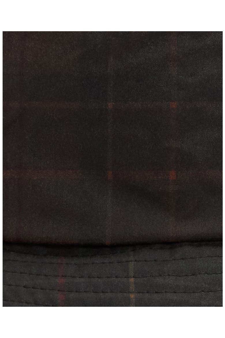 Hazelwood Waxed Cotton Bucket Hat, Alternate, color, CLASSIC/MUTED TARTAN