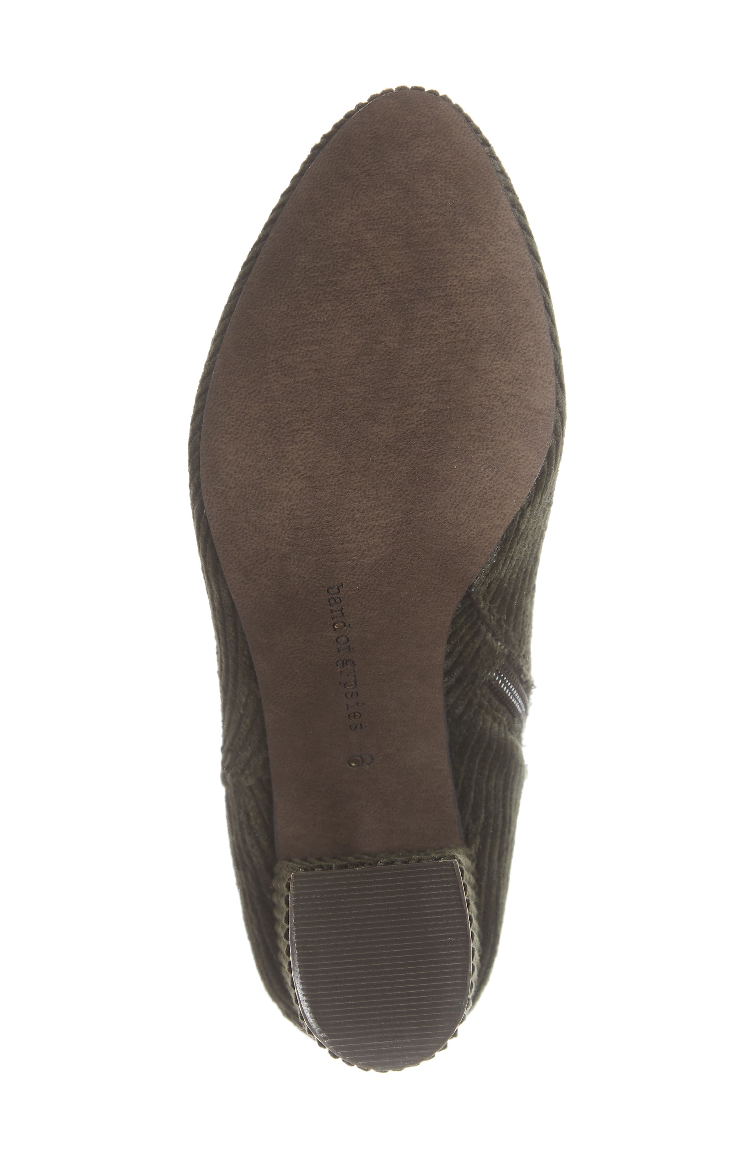 Band of Gypsies Andrea Bootie, Alternate, color, FOREST GREEN CORDUROY