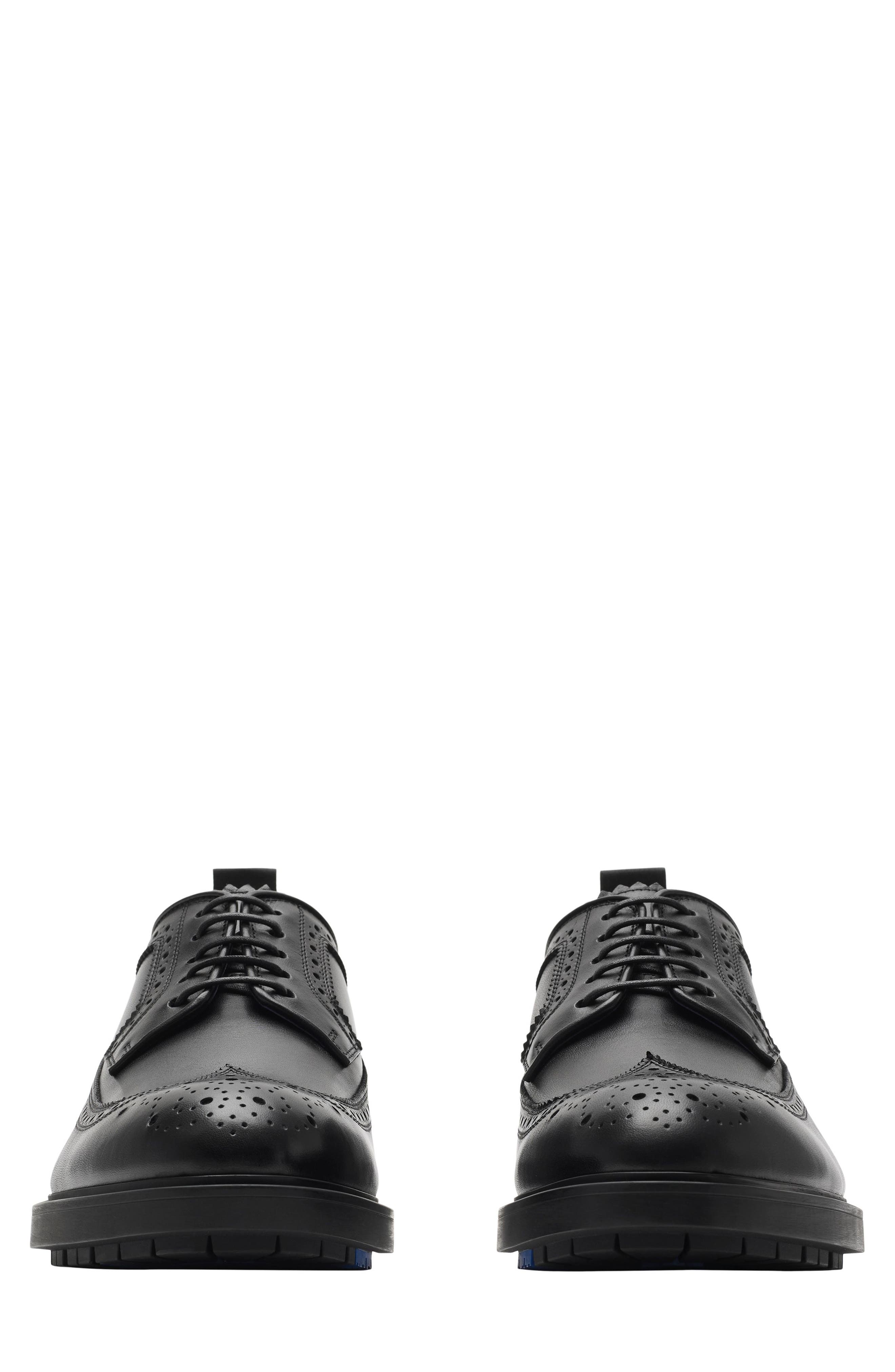 Burberry Loch Wingtip Derby, Alternate, color, 