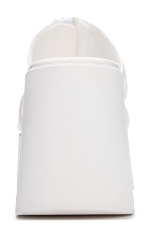 Chinese Laundry Taysha Platform Slide Sandal In White