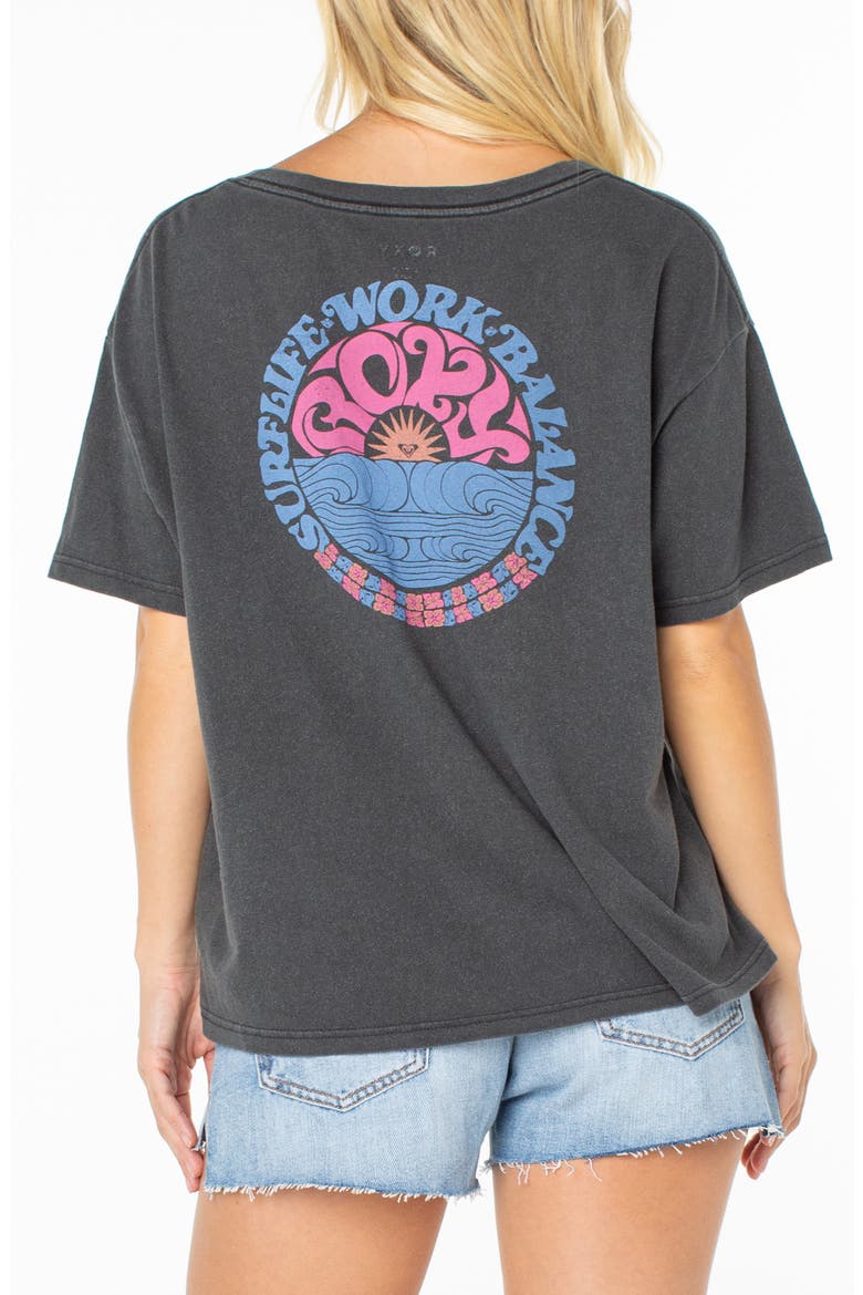Oversize Graphic T-Shirt, Alternate, color, PHANTOM