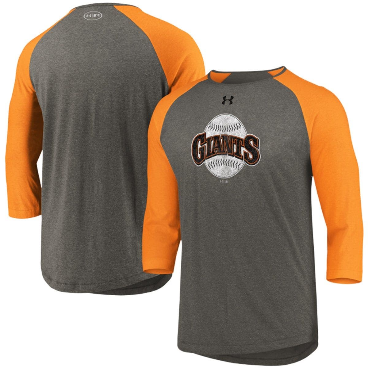Under Armour Men's Under Armour Gray/Orange San Francisco Giants ...