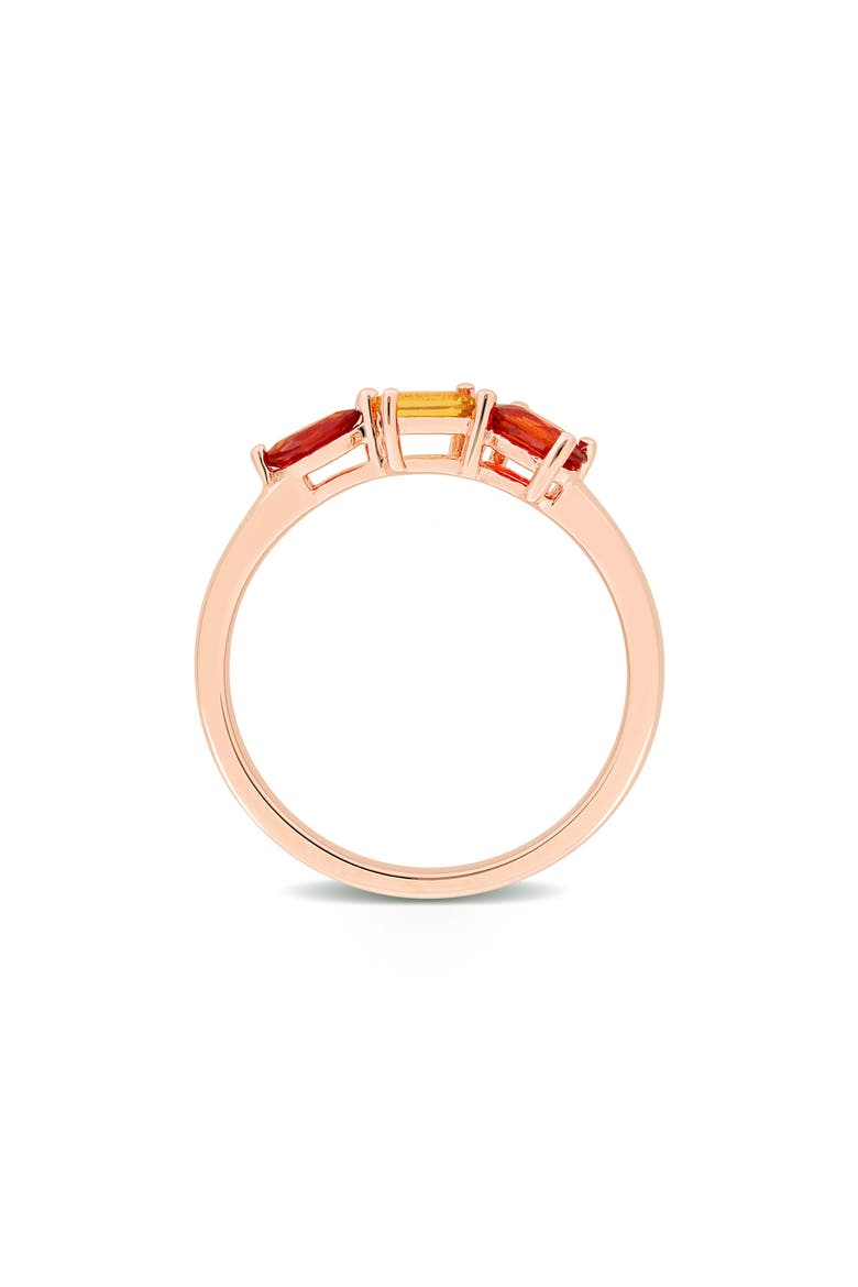 Multiple Cut Sapphire Stacking Ring, Alternate, color, YELLOW MULTI