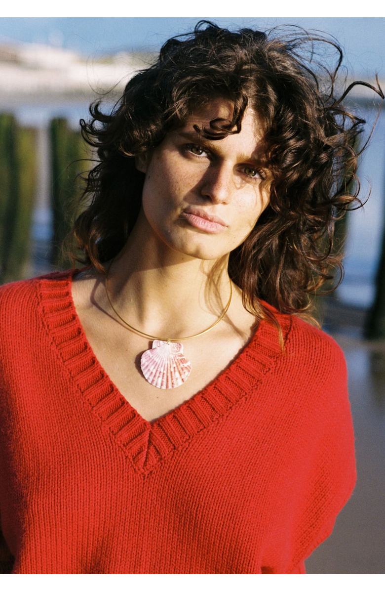 sccollection Serena Necklace, Alternate, color, Pink And White