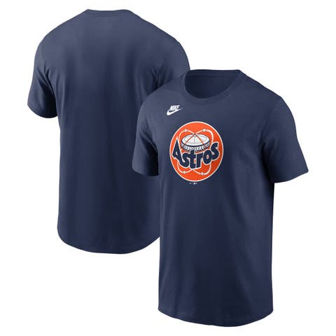 Men's Nike Navy Houston Astros Cooperstown Collection Team Logo T-Shirt