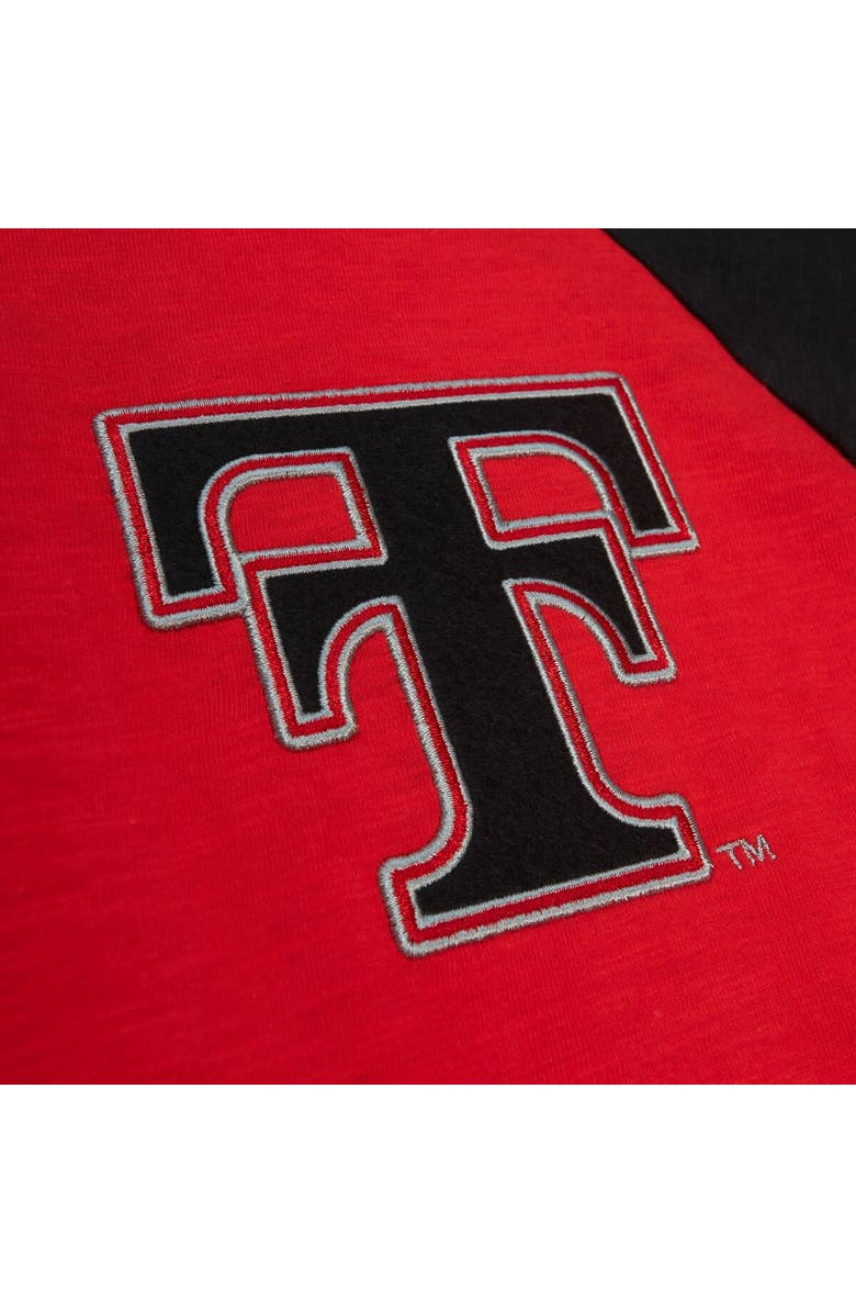 Mitchell & Ness Men's Mitchell & Ness Red Texas Tech Red Raiders Legendary Slub Raglan Long Sleeve T-Shirt, Alternate, color, Red