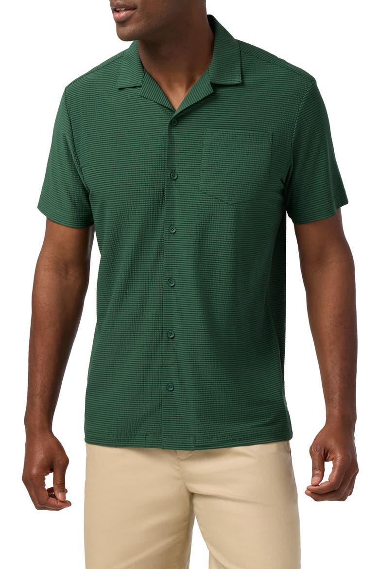 Copa Performance Camp Shirt, Main, color, PINE