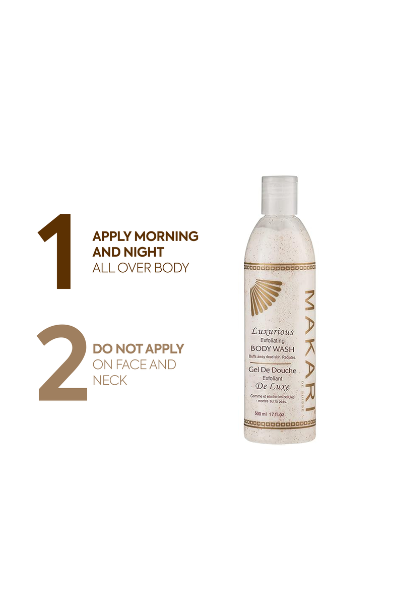 Makari de Suisse Exfoliating Body Wash, Alternate, color, NO COLOR