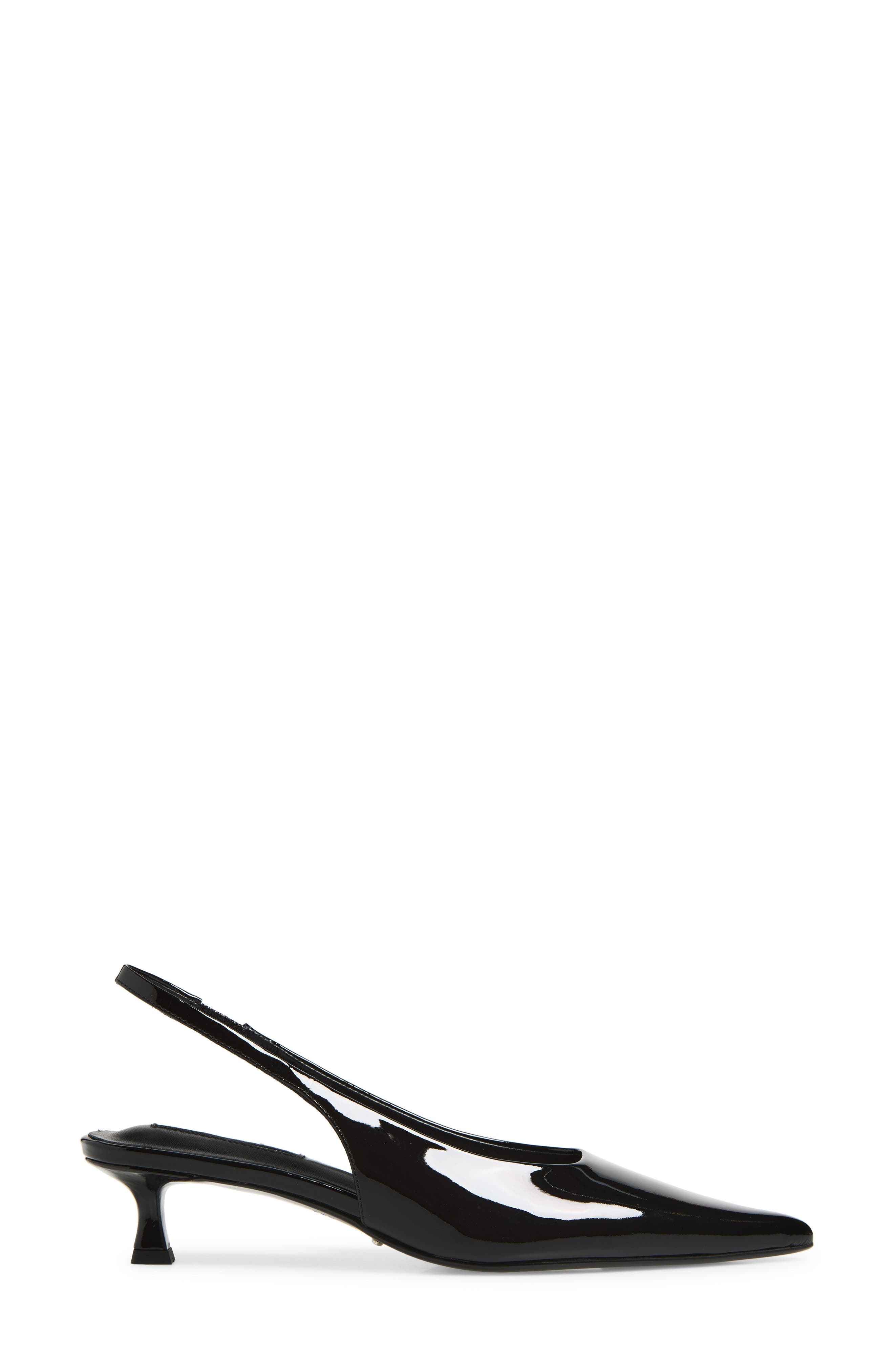 Tony Bianco Catie Slingback Pump, Alternate, color, Black Leather Ph