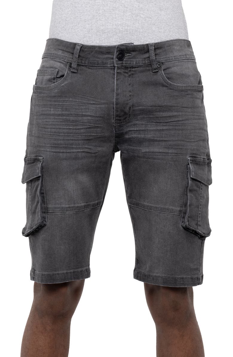 XRAY Denim Cargo Shorts, Alternate, color,