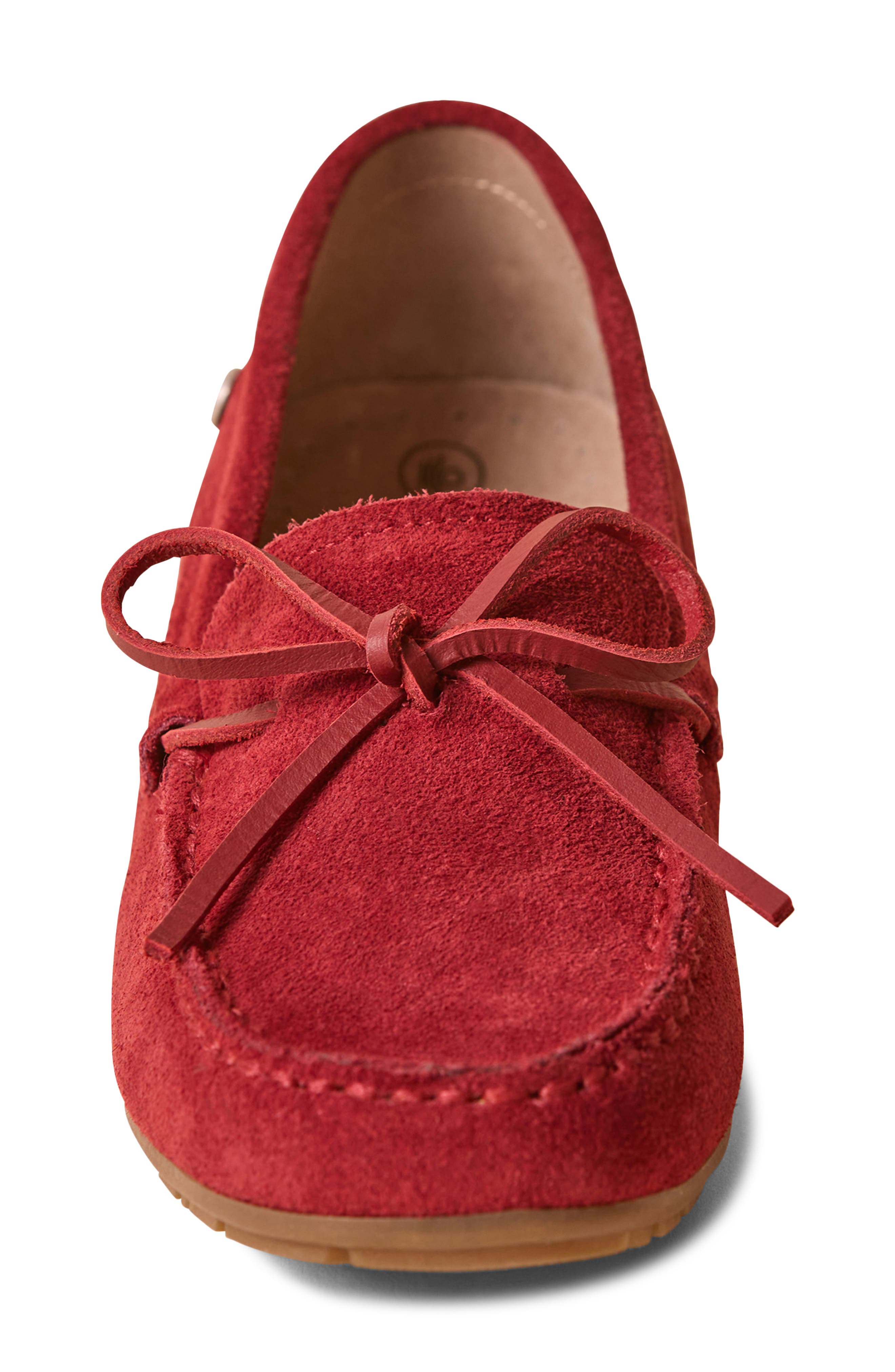 Moc Toe Driving Loafer, Alternate, color, RED