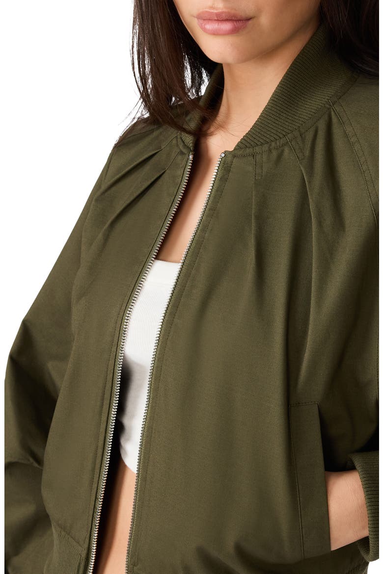 Bray Bomber Jacket, Alternate, color, DARK OLIVE