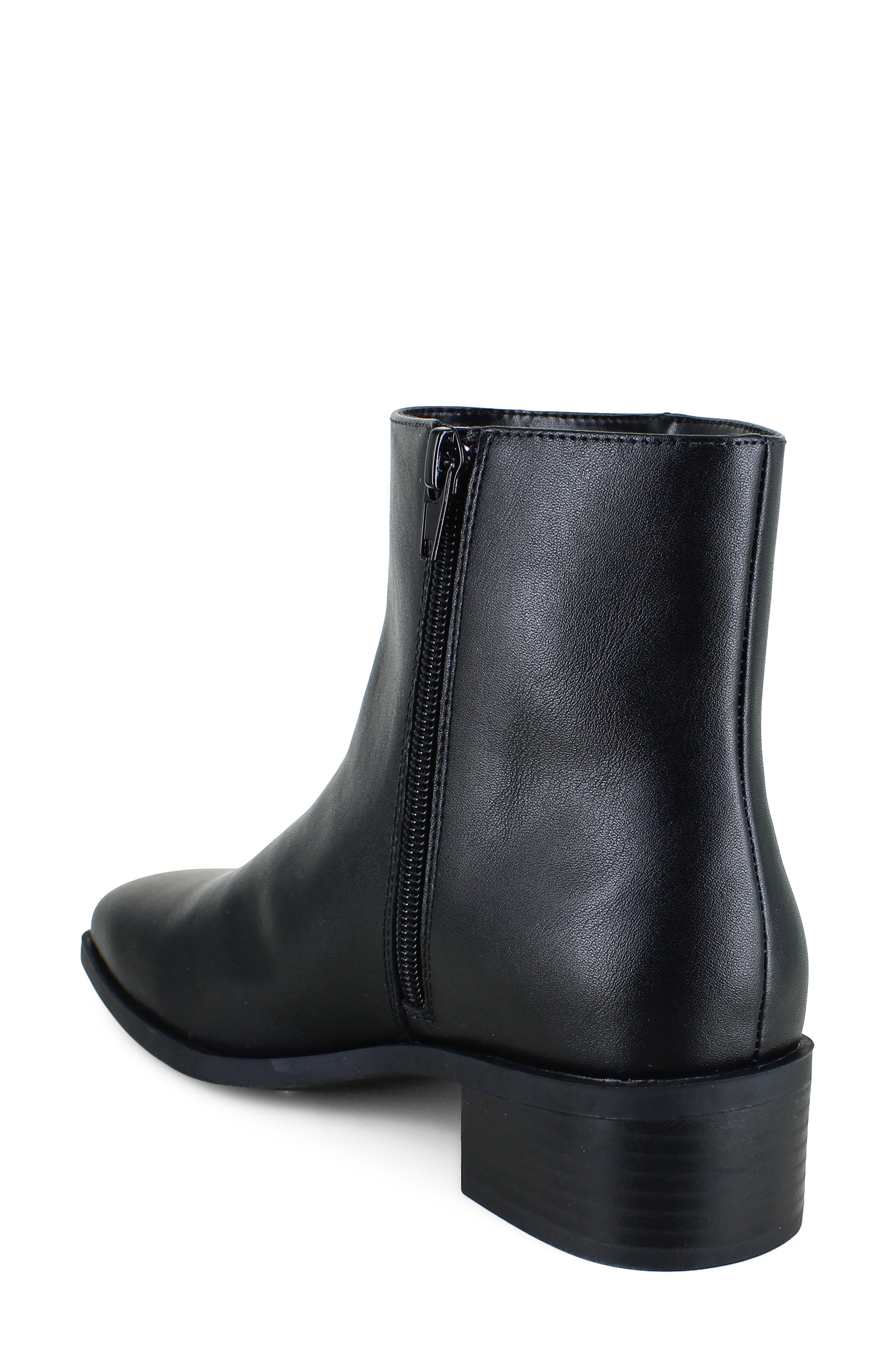 Spencer Bootie, Alternate, color, BLACK PU