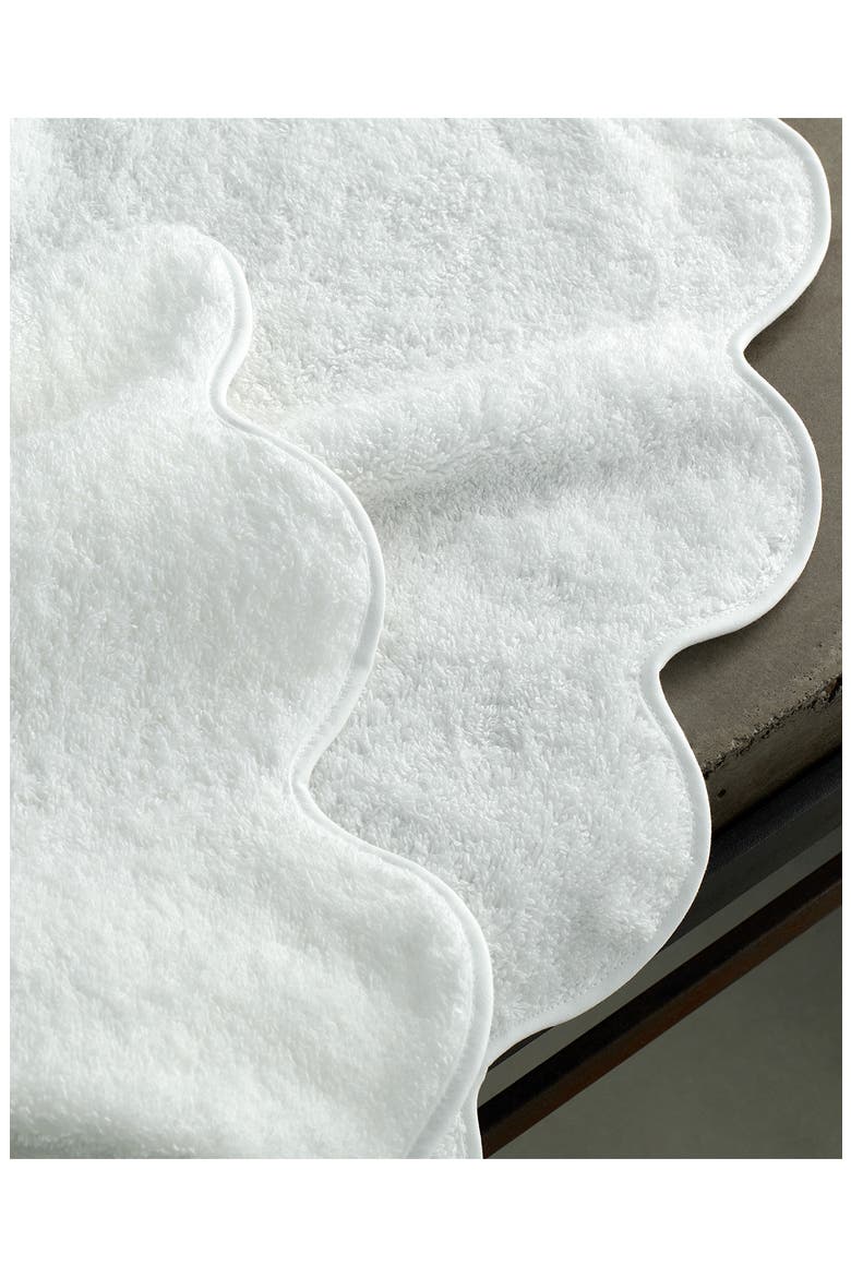 Cairo Scallop Bath Towel, Alternate, color, NAVY