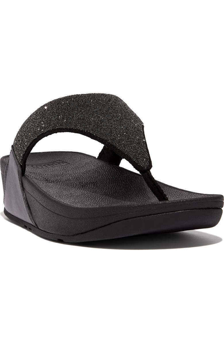 FitFlop Lulu Crystal Flip Flop, Main, color,