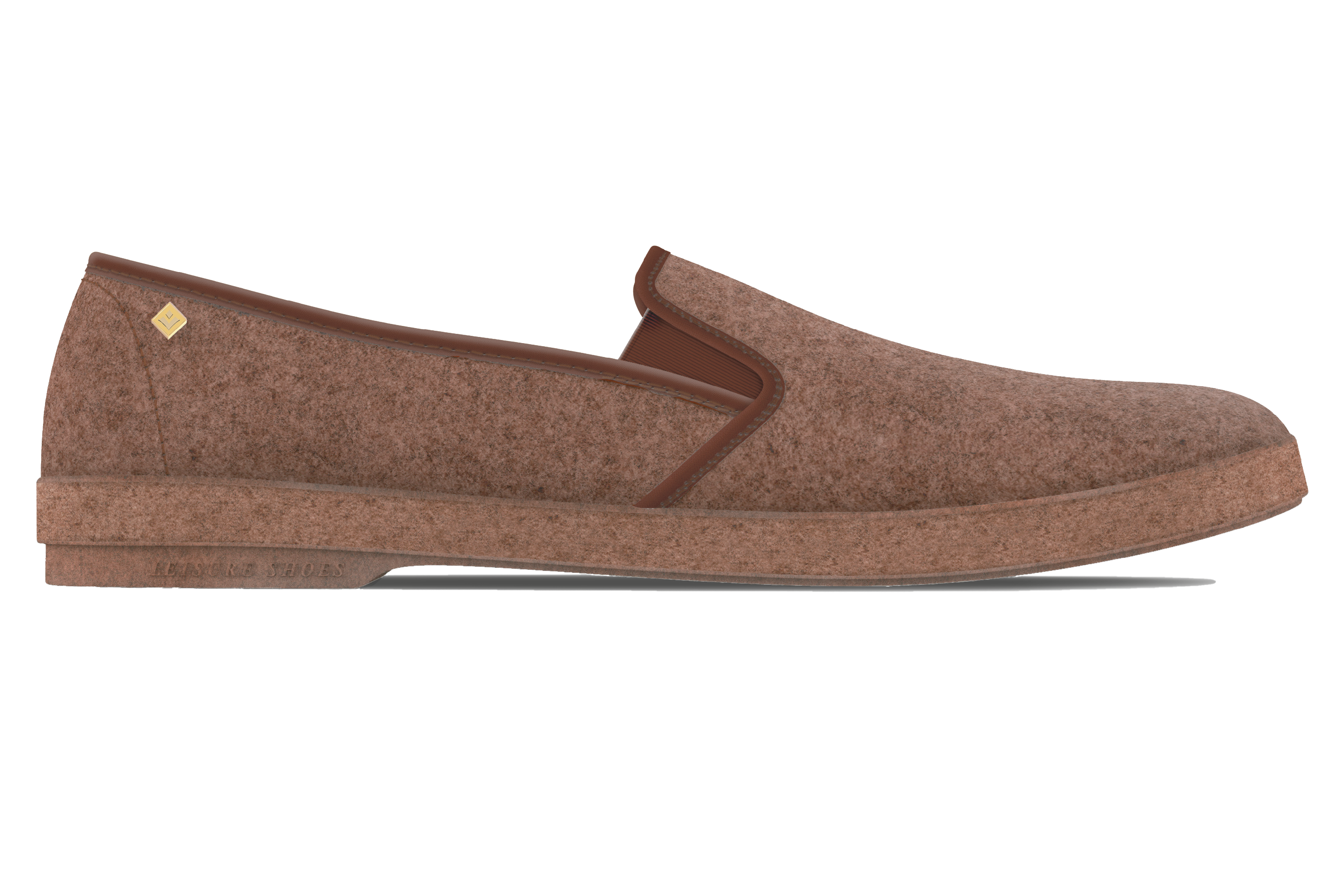 Classic Felt Slip-On Loafer, Main, color, Taupe