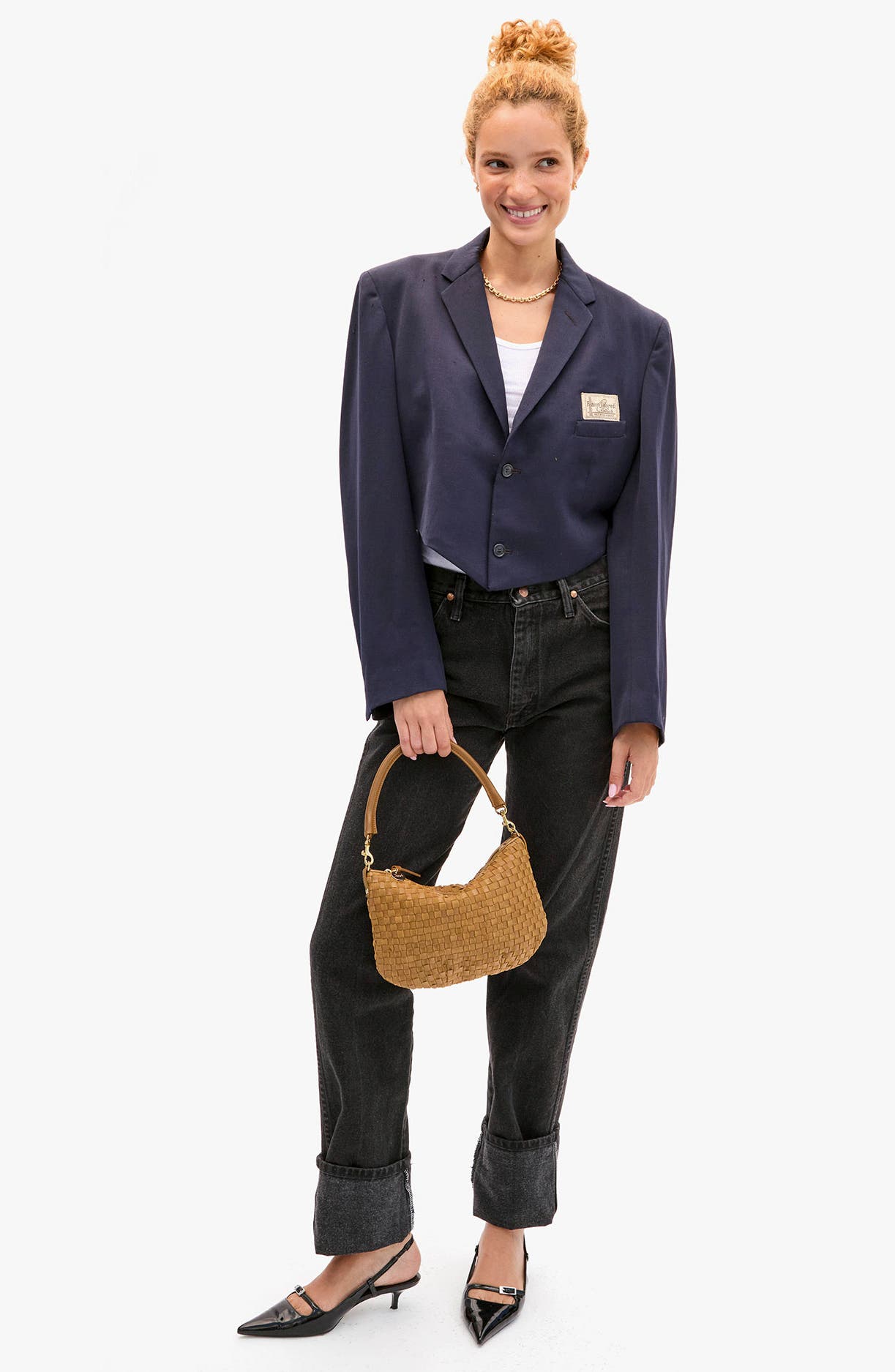Petit Moyen Woven Messenger Bag, Alternate, color, SEQUOIA
