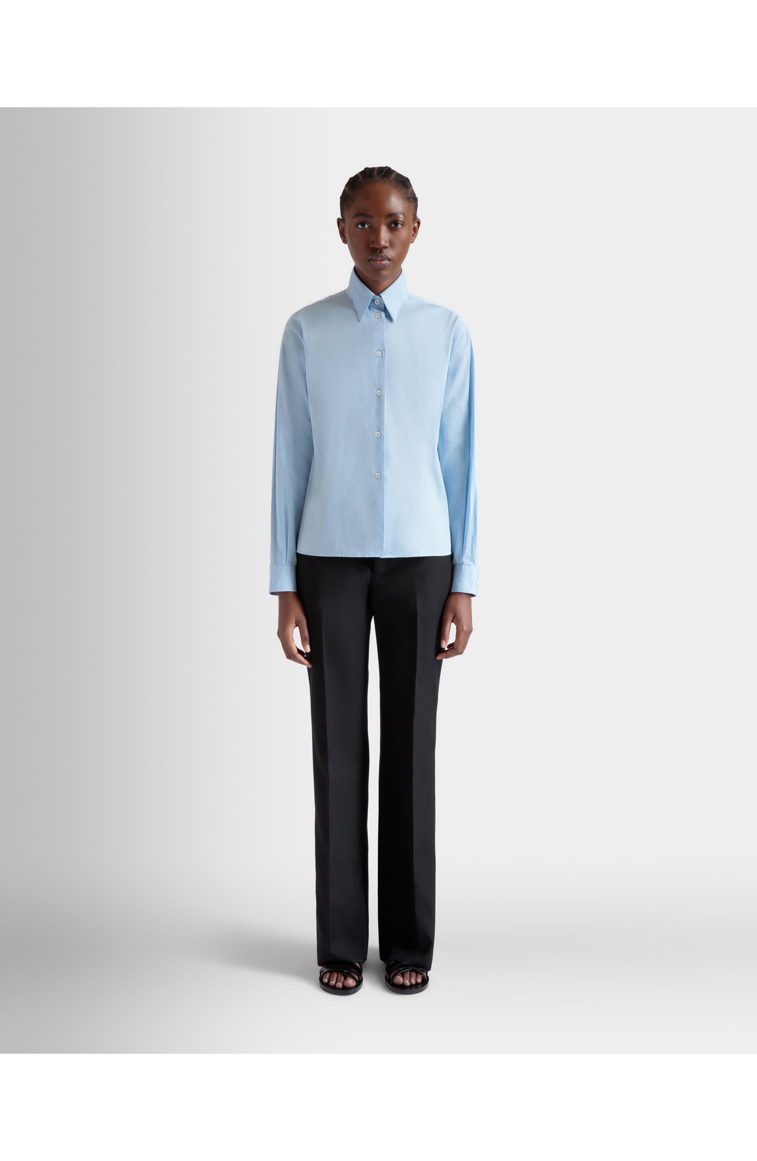 Cotton Long Sleeve Shirt - image 4