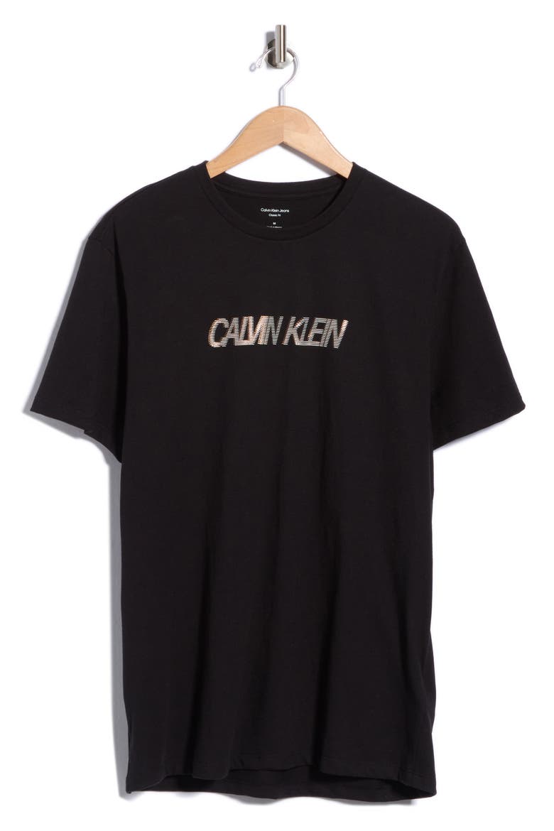 Logo Graphic T-Shirt, Main, color, BLACK