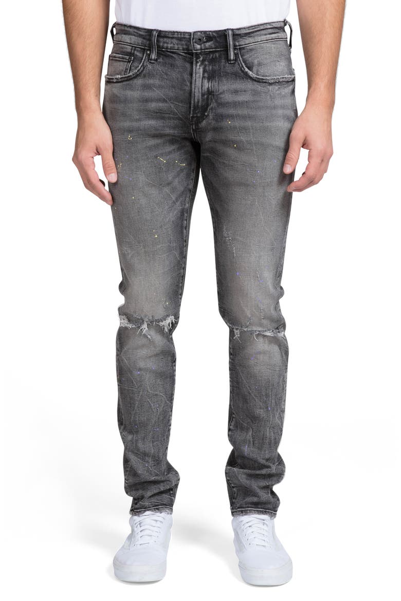 Windsor Ripped Extra Slim Fit Jeans, Main, color, PACIFIC