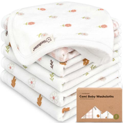 6-Pack Cami Baby Washcloths