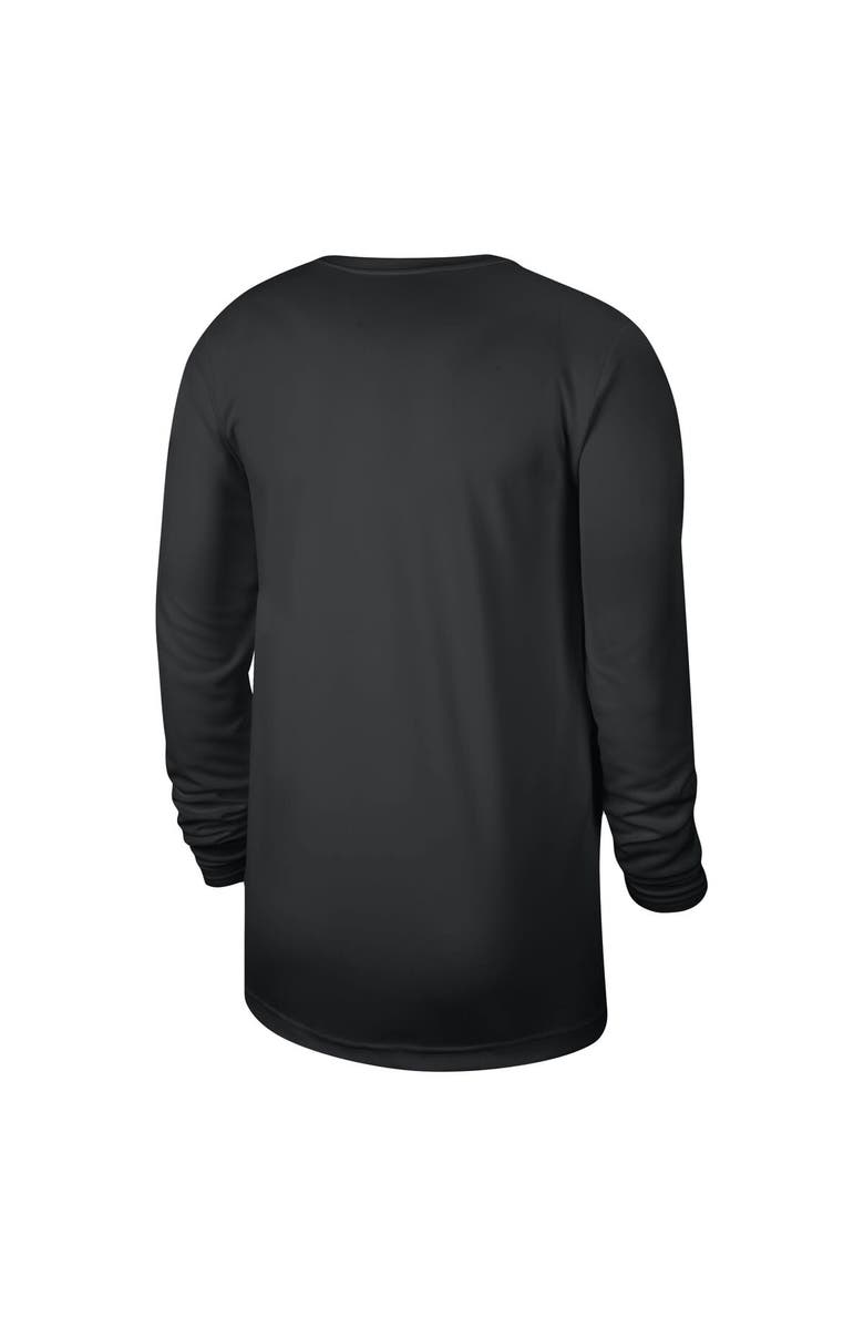 Nike Unisex Nike Black San Antonio Spurs 2023/24 Legend On-Court Practice Long Sleeve T-Shirt, Alternate, color, 