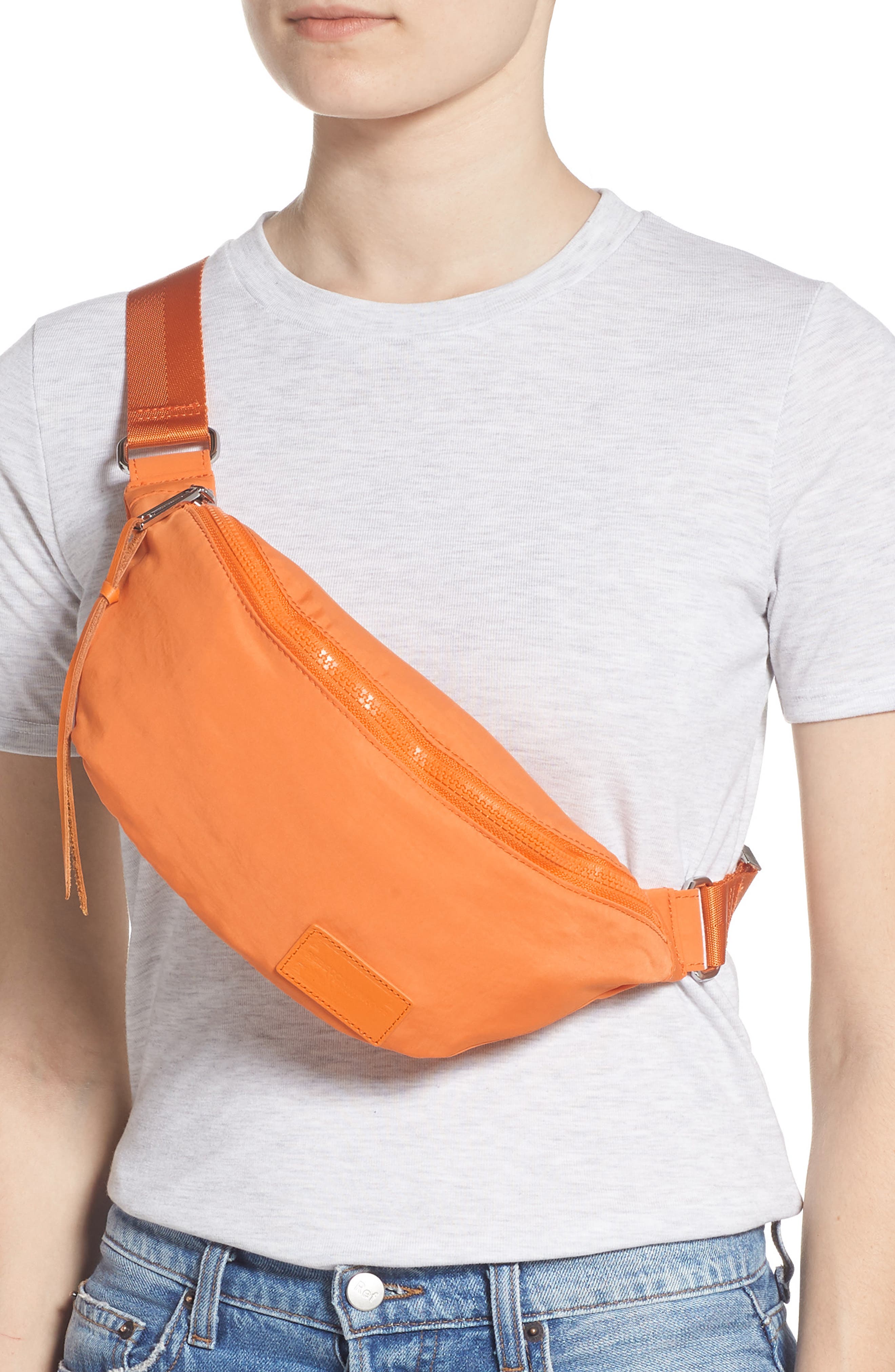 Nylon Belt Bag, Alternate, color, MONARCH