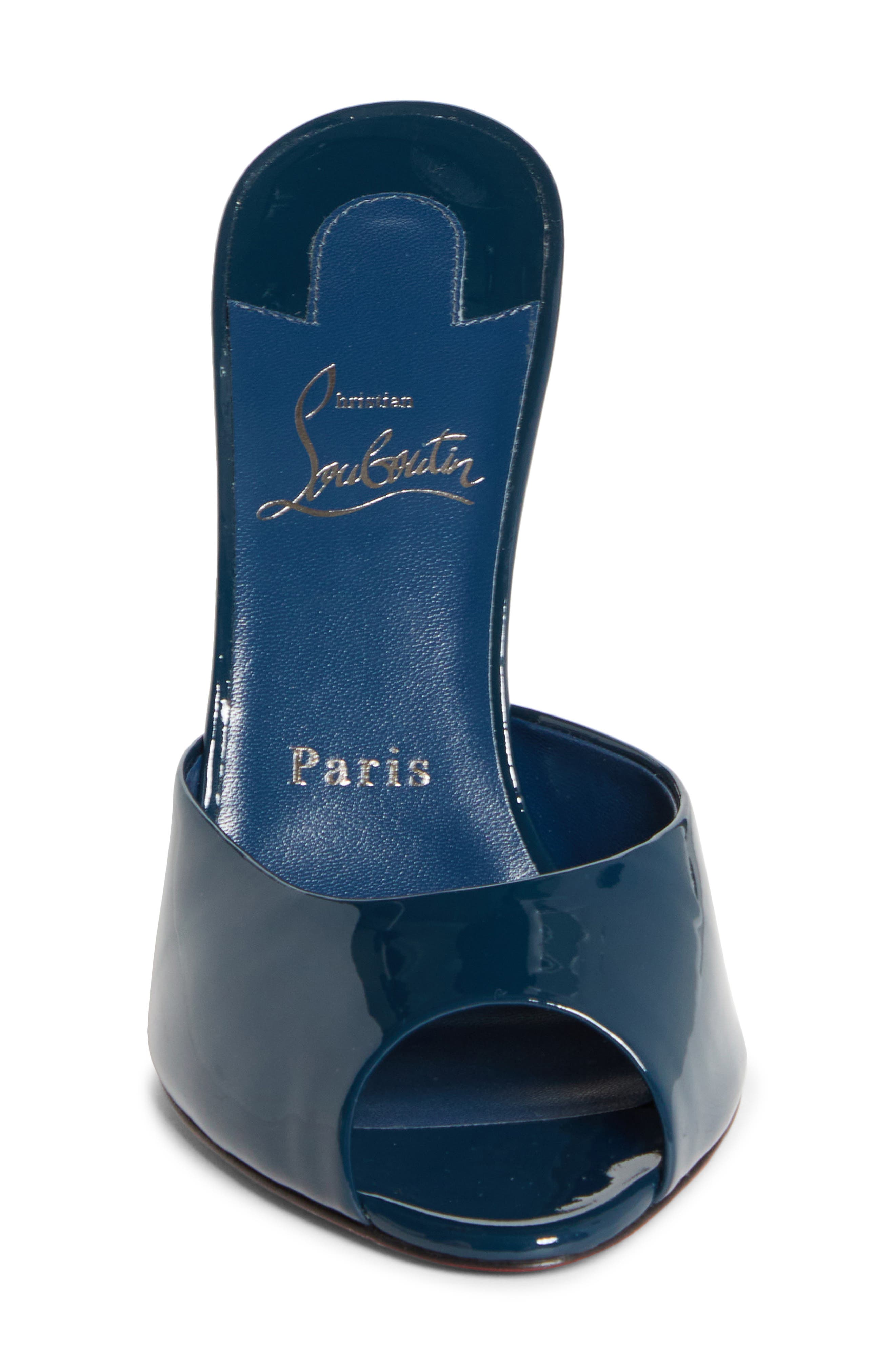 Me Dolly Peep Toe Slide Sandal