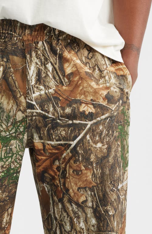 Santo Studio X Realtree Edge Camo Drawstring Pants In White