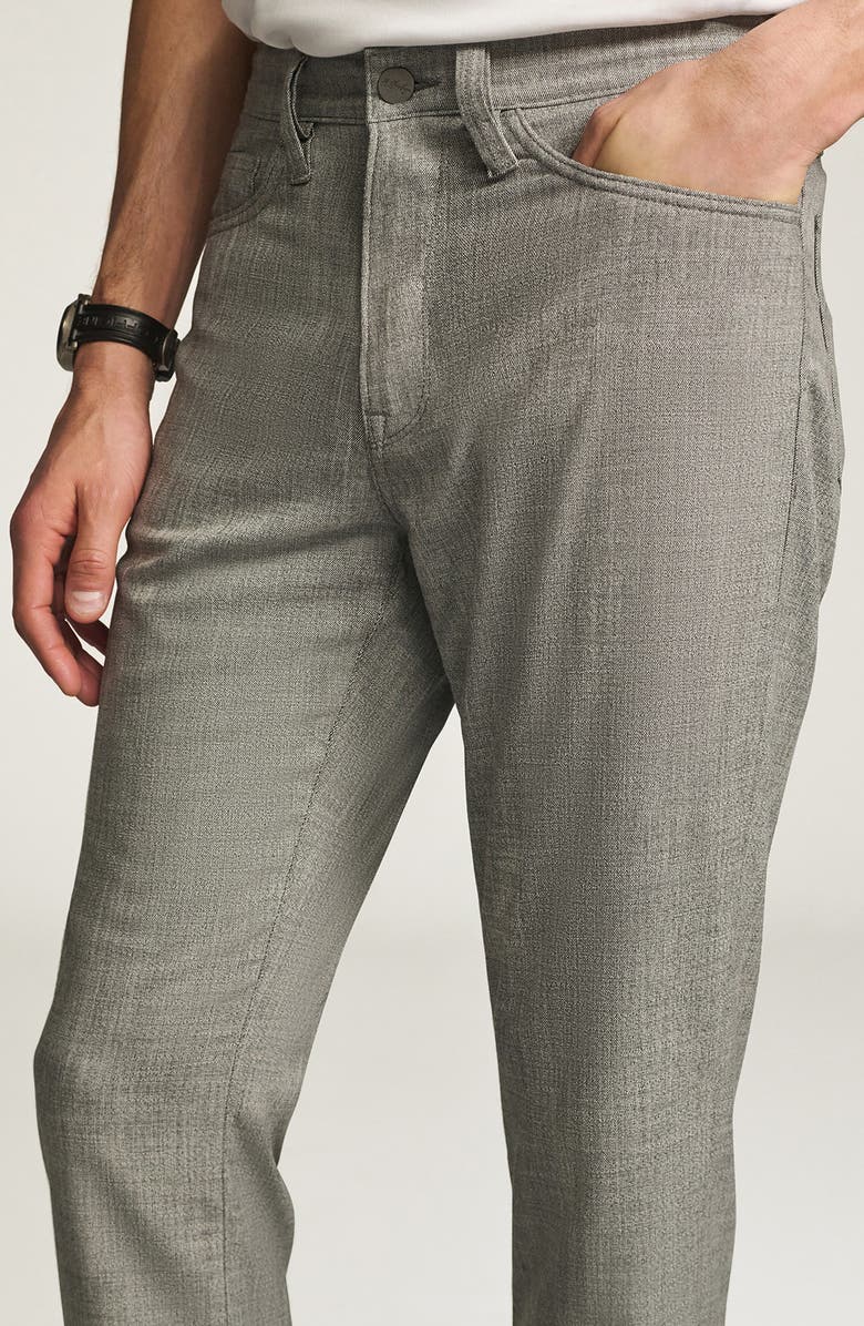 34 Heritage Charisma Relaxed Straight Leg Twill Pants, Alternate, color, Grey Cross Twill