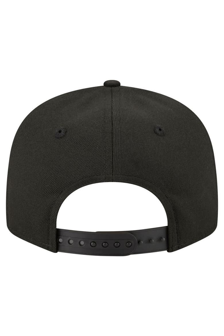 Men's New Era  Black Detroit Lions 9FIFTY Snapback Hat, Alternate, color, Black