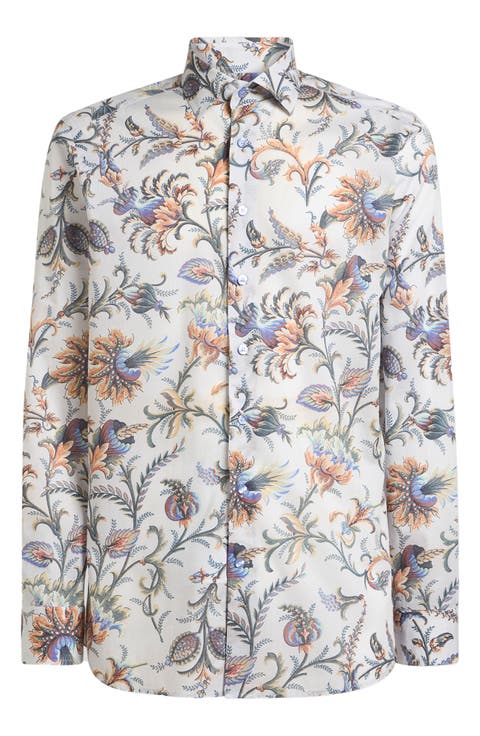 Roma Cotton Muslin Dress Shirt