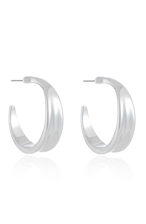 ETTIKA ETTIKA SIMPLE HOOP EARRINGS
