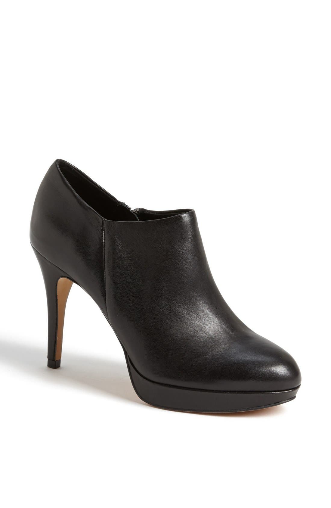 'Elvin' Bootie, Main, color, BLACK NAPPA