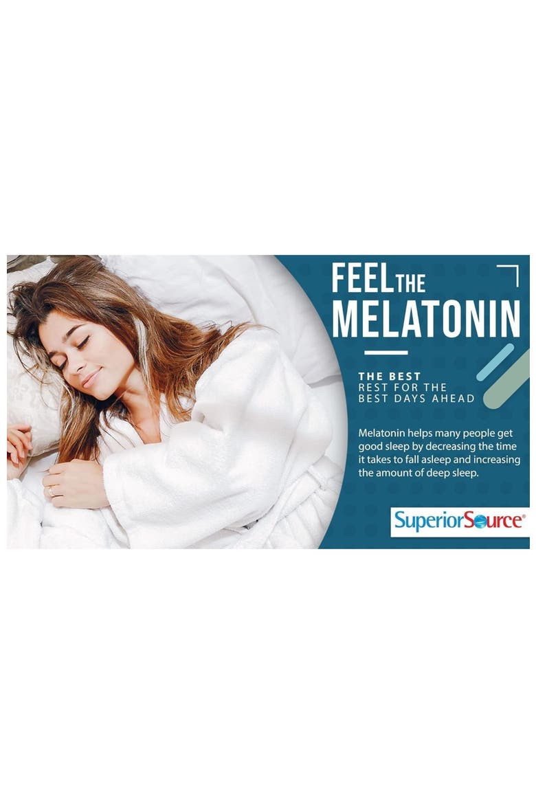 Melatonin Chamomile Fast-Dissolving Sleep Support Tablets, Alternate, color, White
