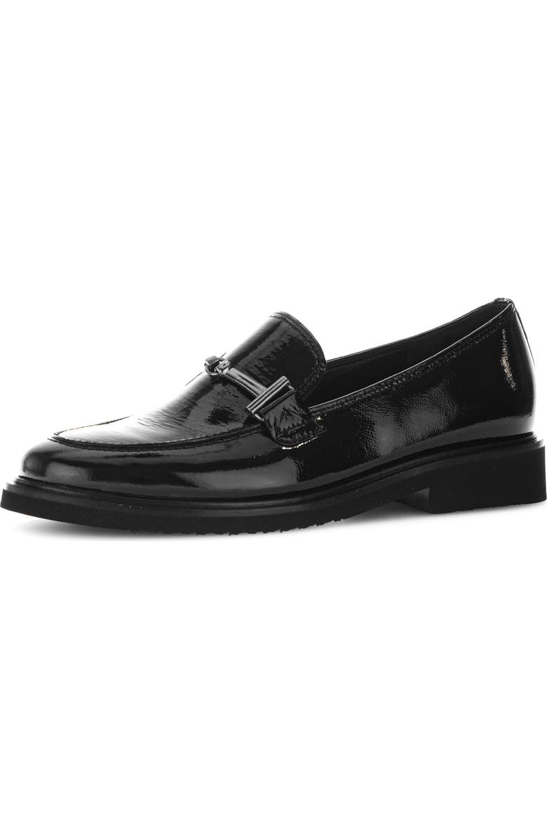 Gabor Bit Loafer, Main, color, Black