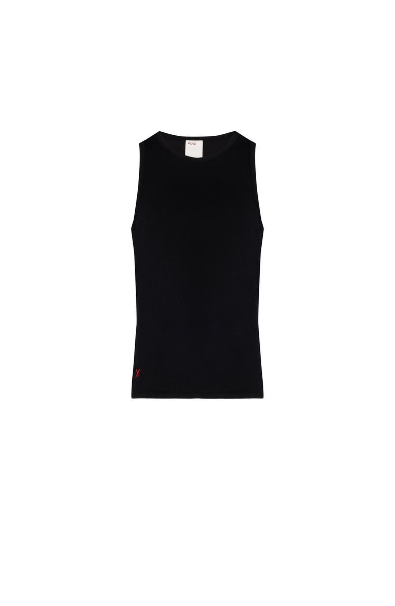 PCFG Free Heaven Rib Tank Top, Main, color, Black