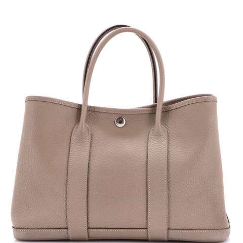 Garden Party Tote Leather 30